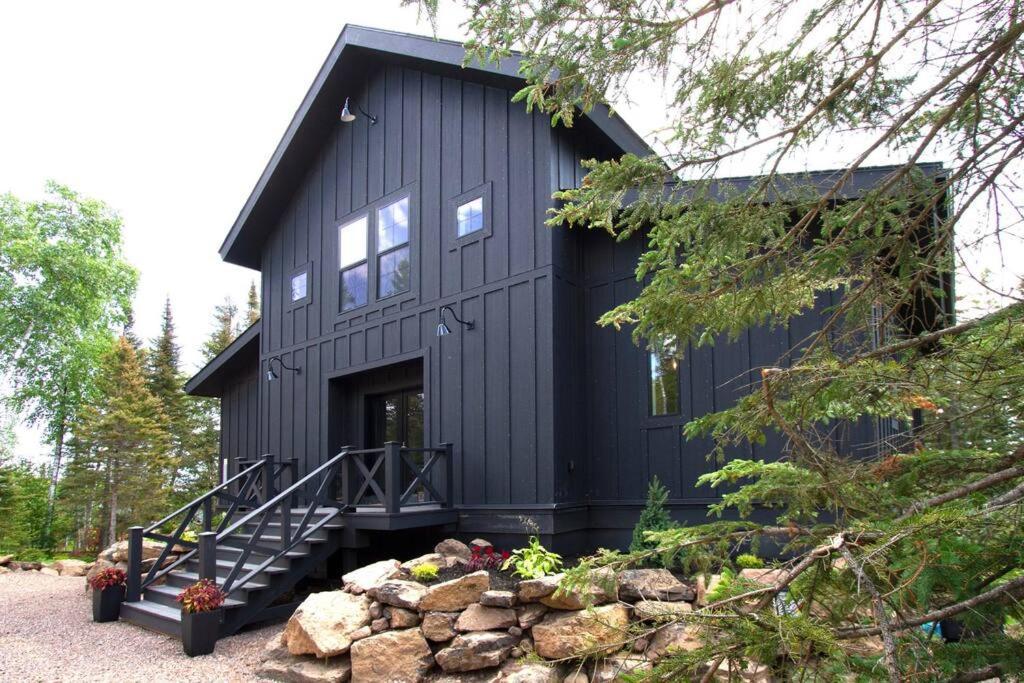 New Rustic Modern Cabin At Lutsen Mountains Kültér fotó